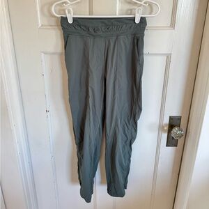 Lululemon Dance Studio mid rise crop pants size 2. Sage green color